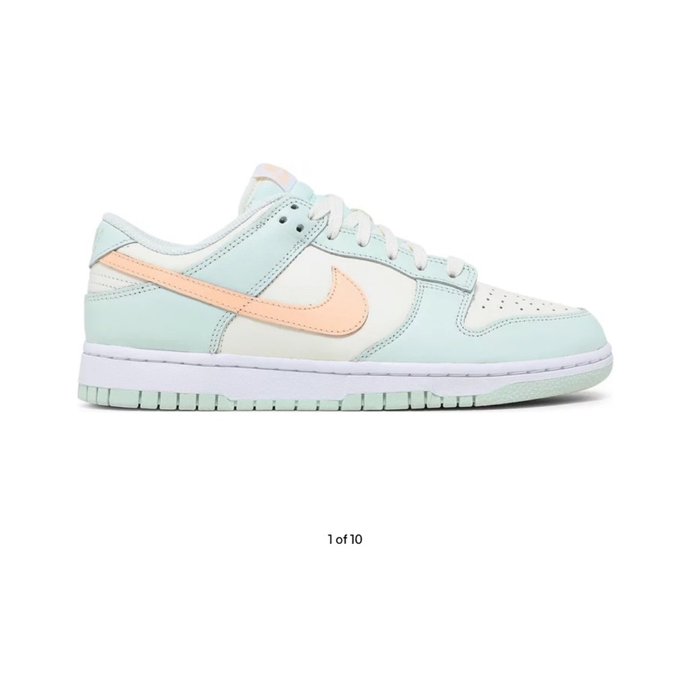 NWOT Nike Wmns Dunk Low ‘Barely Green’ Sneakers